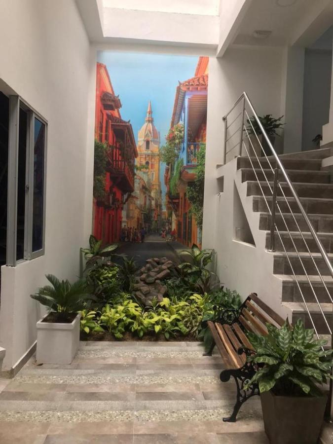 Aparta Estudio En El Edificio Bahia 79 Apartasuites Cartagena エクステリア 写真